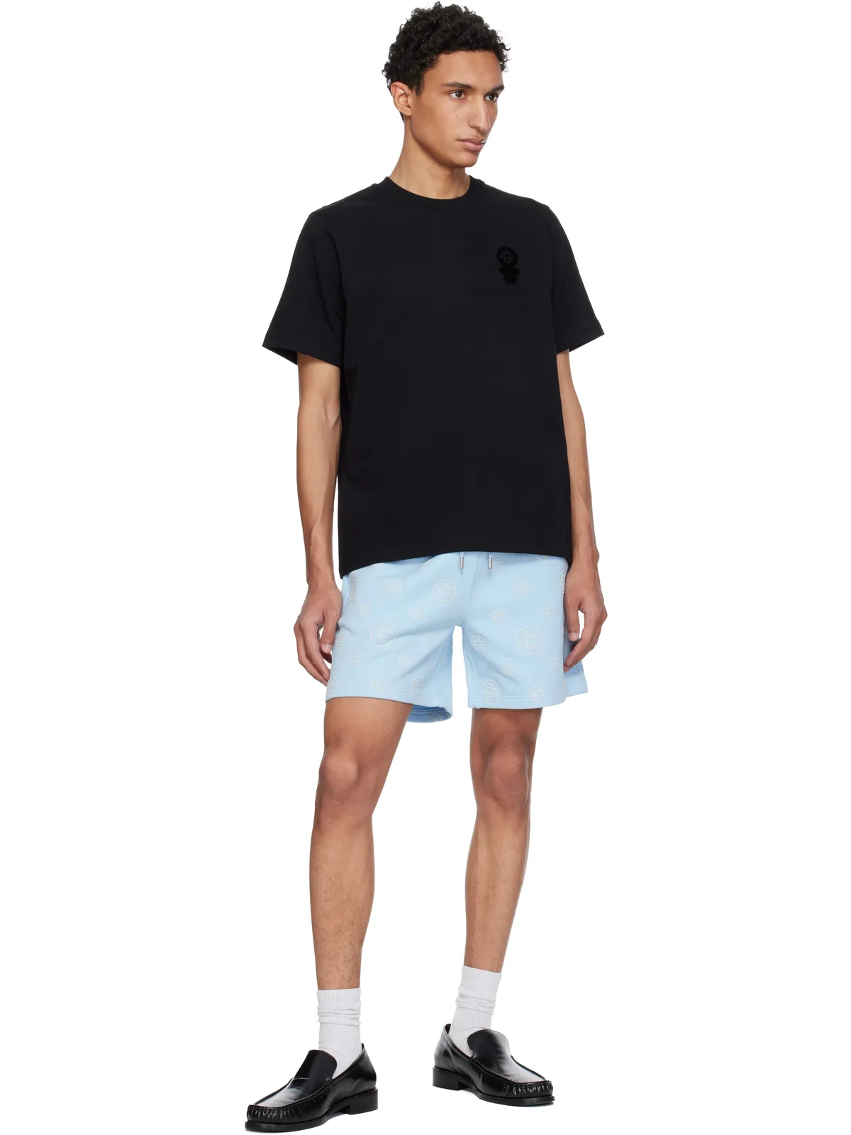 Casablanca Squash Logo Flock 半袖Tシャツ - 画像4
