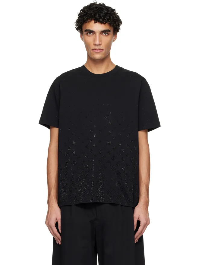 Casablanca Casablanca Crystal Monogram ロゴ 半袖Tシャツの商品画像