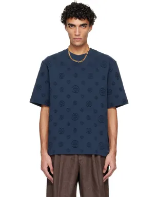 Casablanca Applique Monogram オーバーサイズ 半袖Tシャツ - サムネイル1
