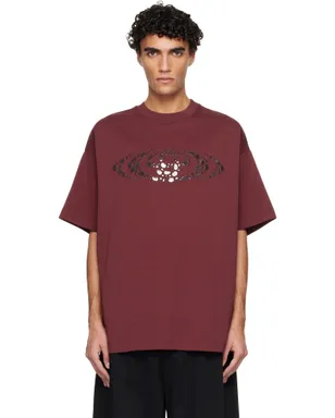 Casablanca Pebble Logo Oversized Tシャツ - サムネイル1