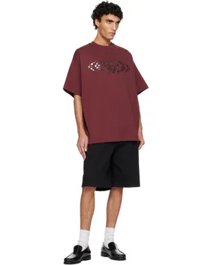 Casablanca Pebble Logo Oversized Tシャツ - サムネイル4