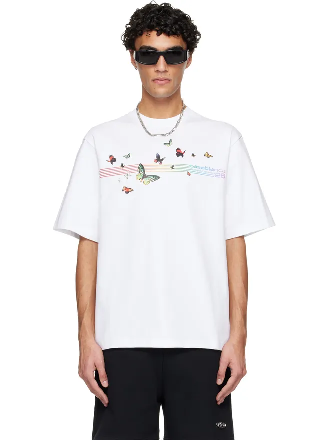 Casablanca Casablanca Butterfly Oversized Tシャツの商品画像