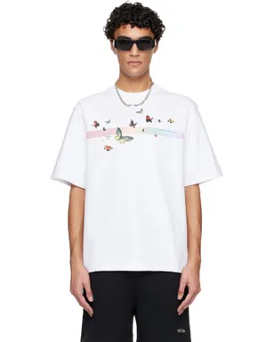 Casablanca Butterfly Oversized Tシャツ - サムネイル1