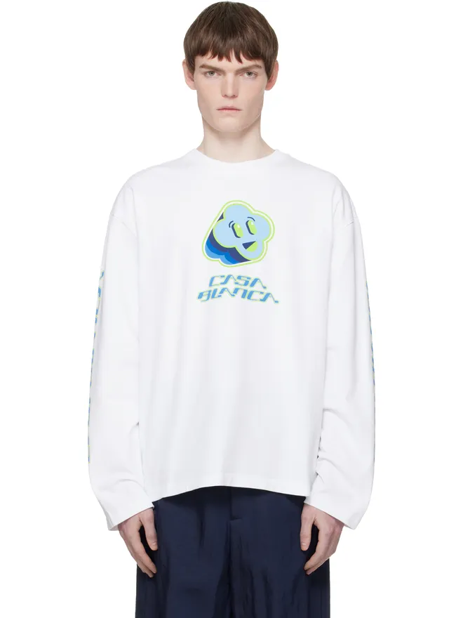 Casablanca Casablanca Smiley Future 長袖Tシャツの商品画像
