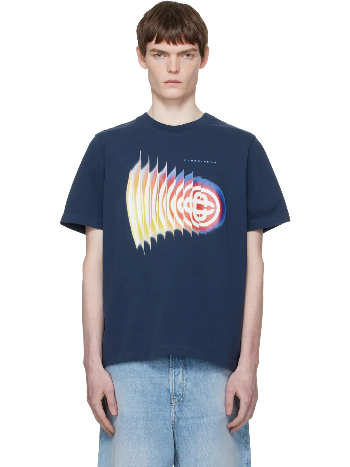 Casablanca Shockwave 半袖Tシャツ - 画像1