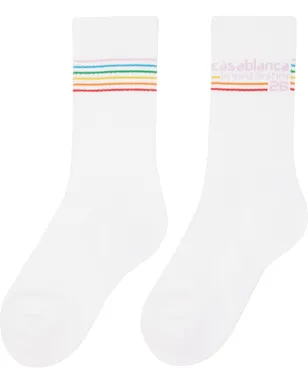 Casablanca Beyond Destiny Stripe ソックス - サムネイル2