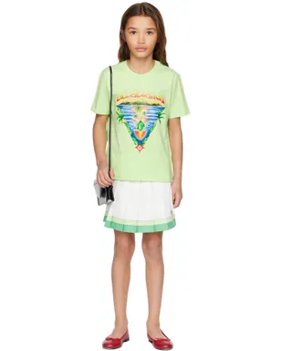 Casablanca キッズ｜ Children's Innocence Triangle 半袖Tシャツ - サムネイル4