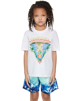 Casablanca キッズ｜ Innocence Triangle 半袖Tシャツ - サムネイル1