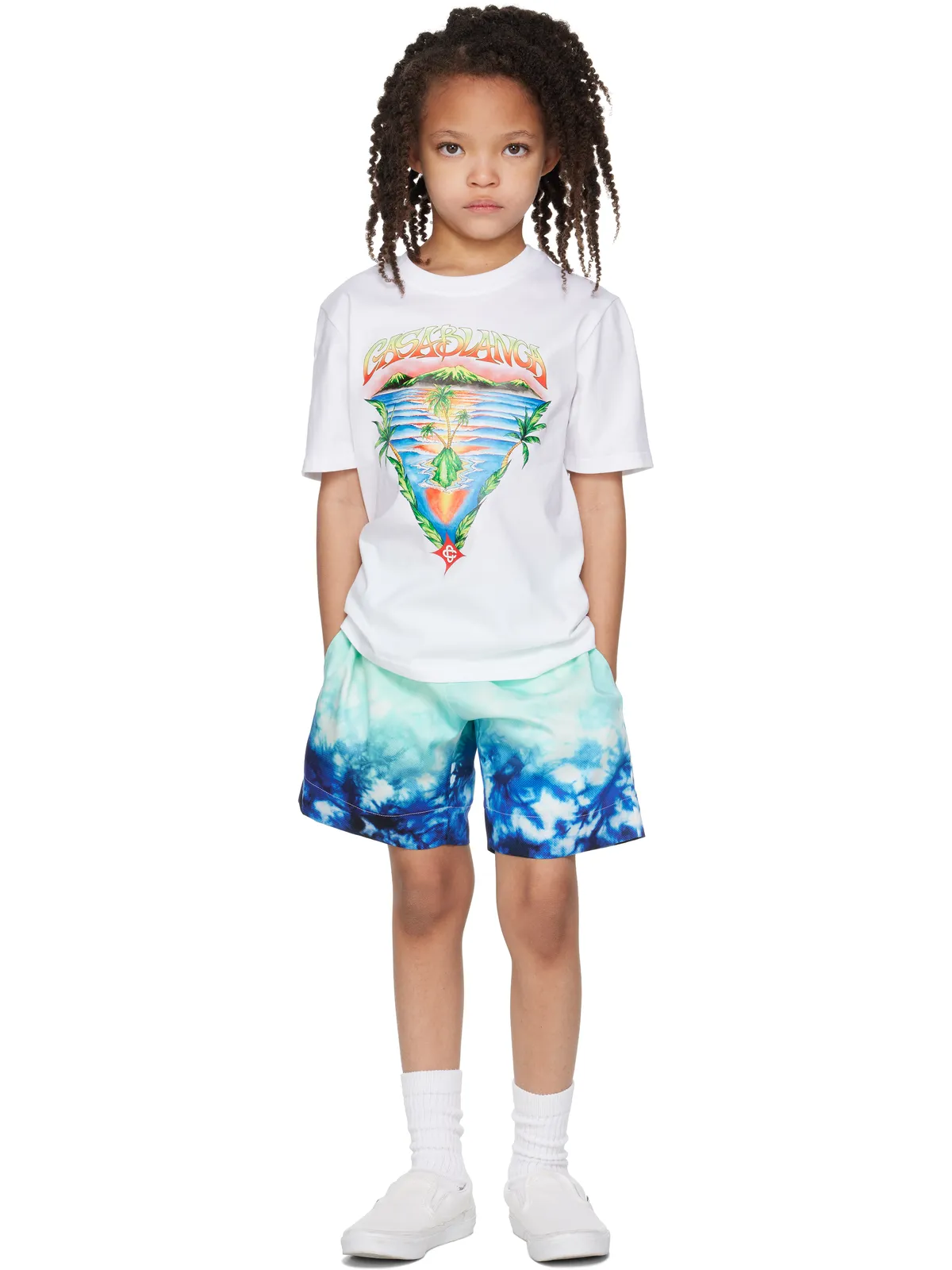 Casablanca キッズ｜ Innocence Triangle 半袖Tシャツ - 画像4