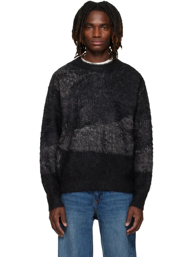 YOKE YOKE Abstract ジャカード モヘア セーターの商品画像