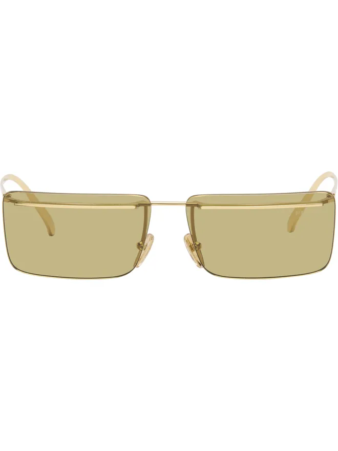 Prada Eyewear Prada Eyewear Metal リムレス スクエアサングラスの商品画像