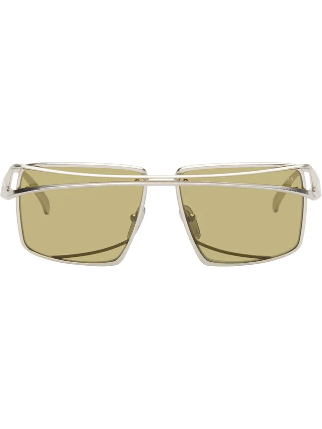 Prada Eyewear Prada Eyewear Metal スクエアサングラスの商品画像