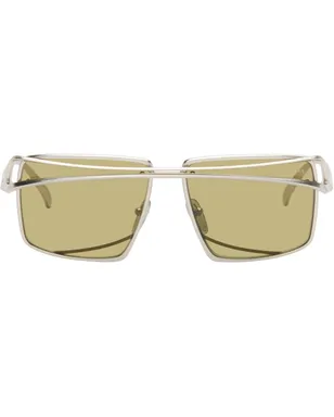 Prada Eyewear Metal スクエアサングラス - サムネイル1