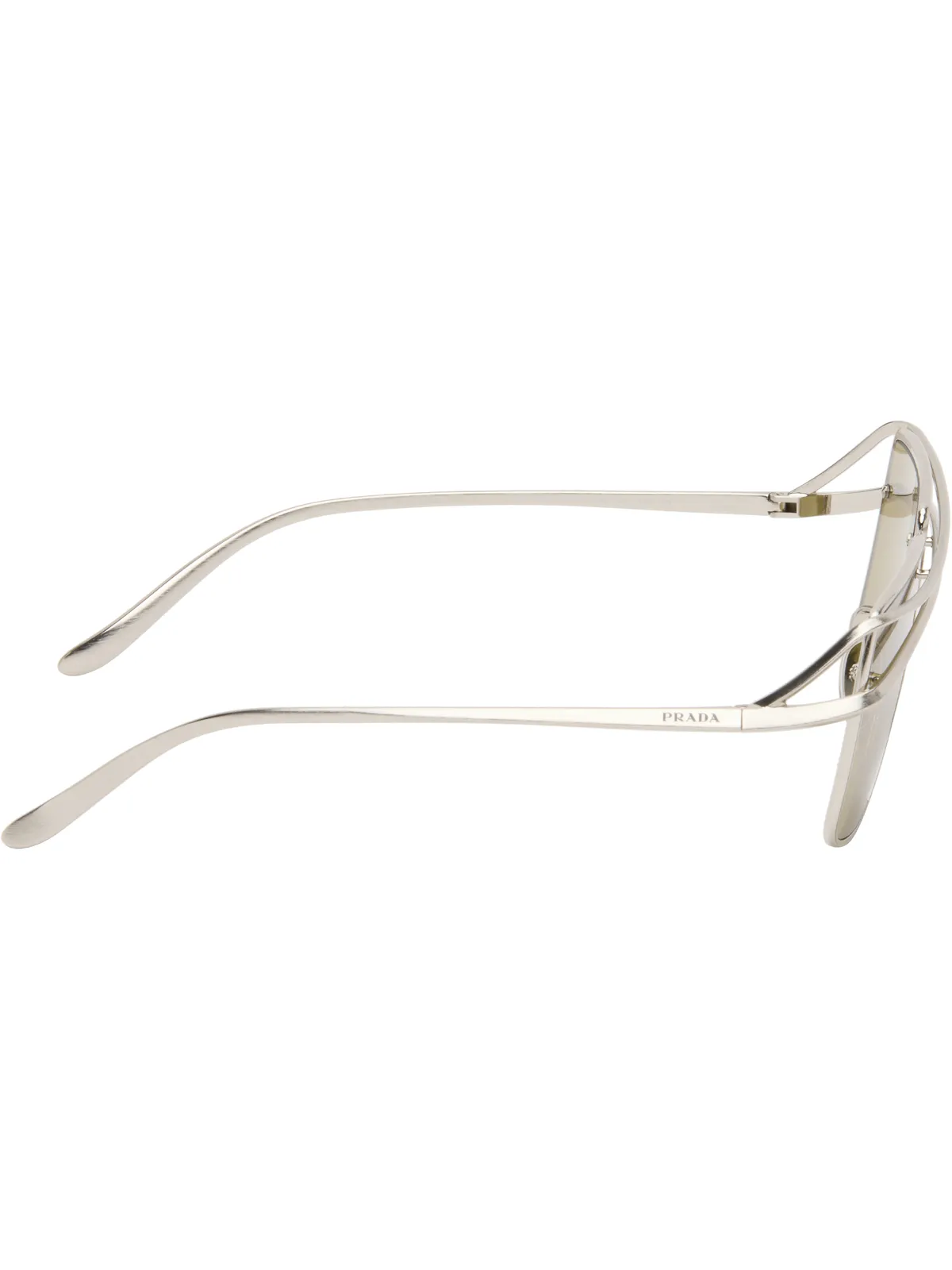 Prada Eyewear Metal スクエアサングラス - 画像2