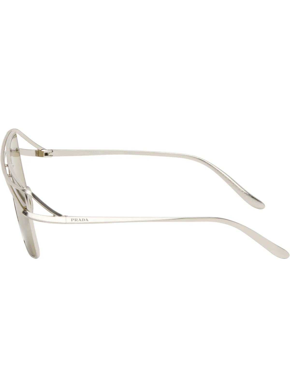 Prada Eyewear Metal スクエアサングラス - 画像3