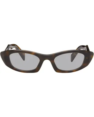 Prada Eyewear Slim Cateye Symbole サングラス - サムネイル1