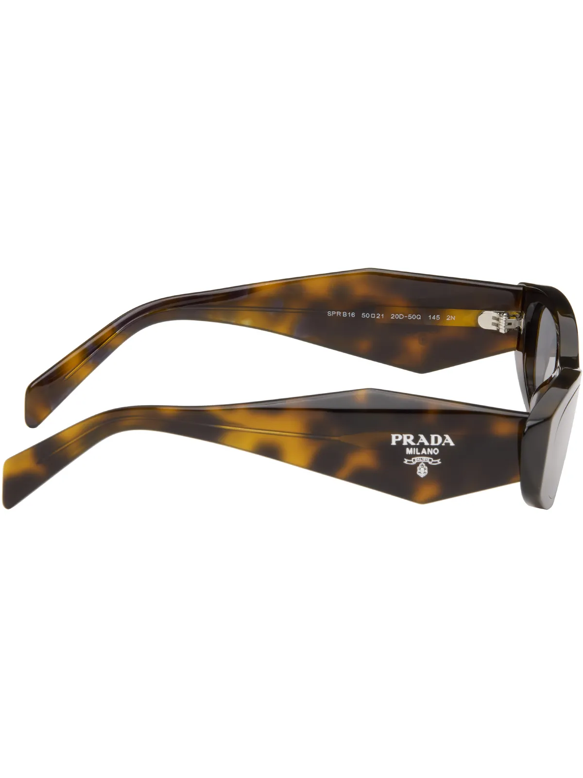 Prada Eyewear Slim Cateye Symbole サングラス - 画像2