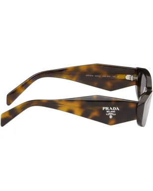 Prada Eyewear Slim Cateye Symbole サングラス - サムネイル2