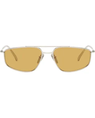 Prada Eyewear アビエイターサングラス - サムネイル1