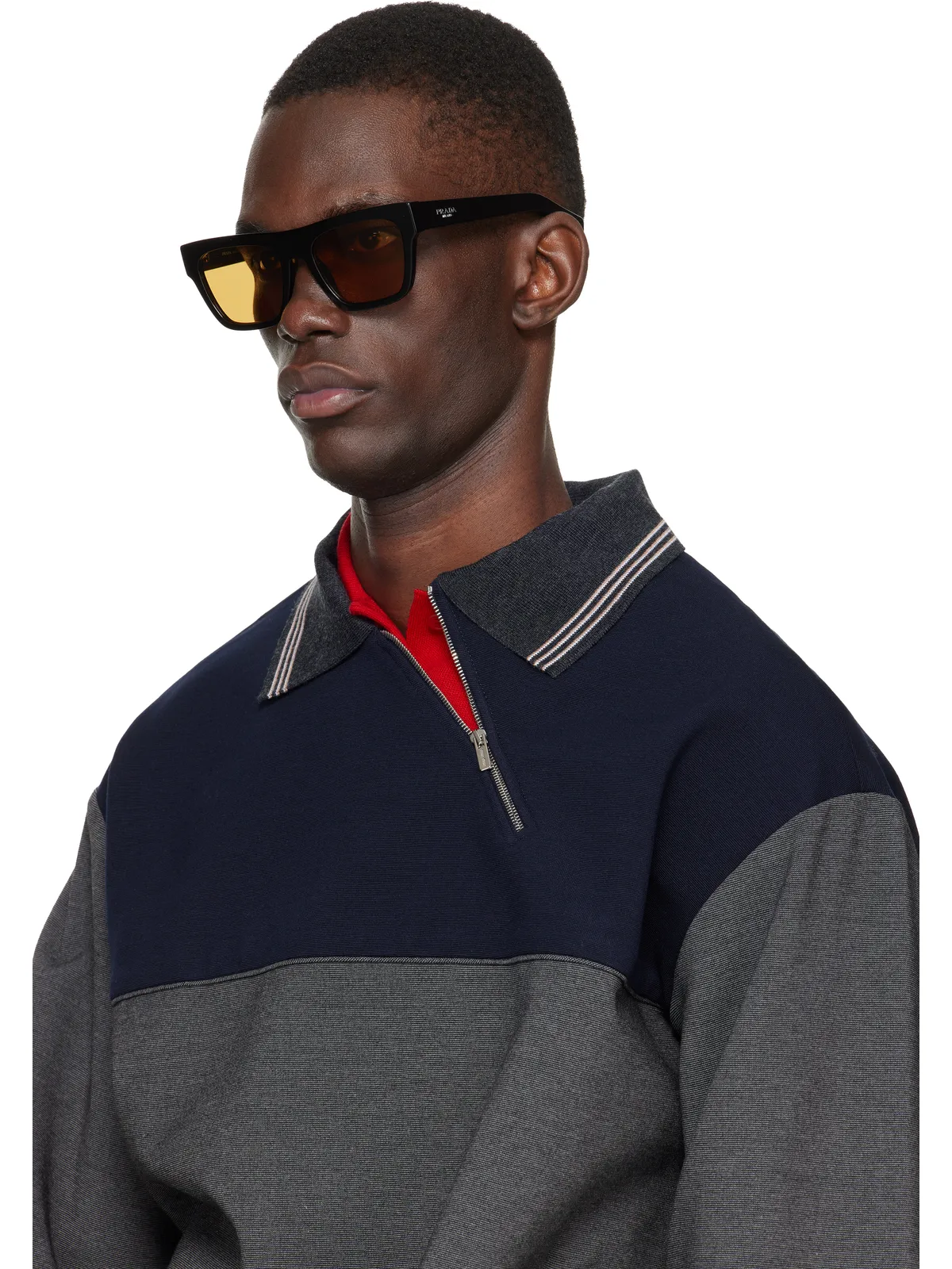 Prada Eyewear 'Prada Logo' サングラス - 画像4
