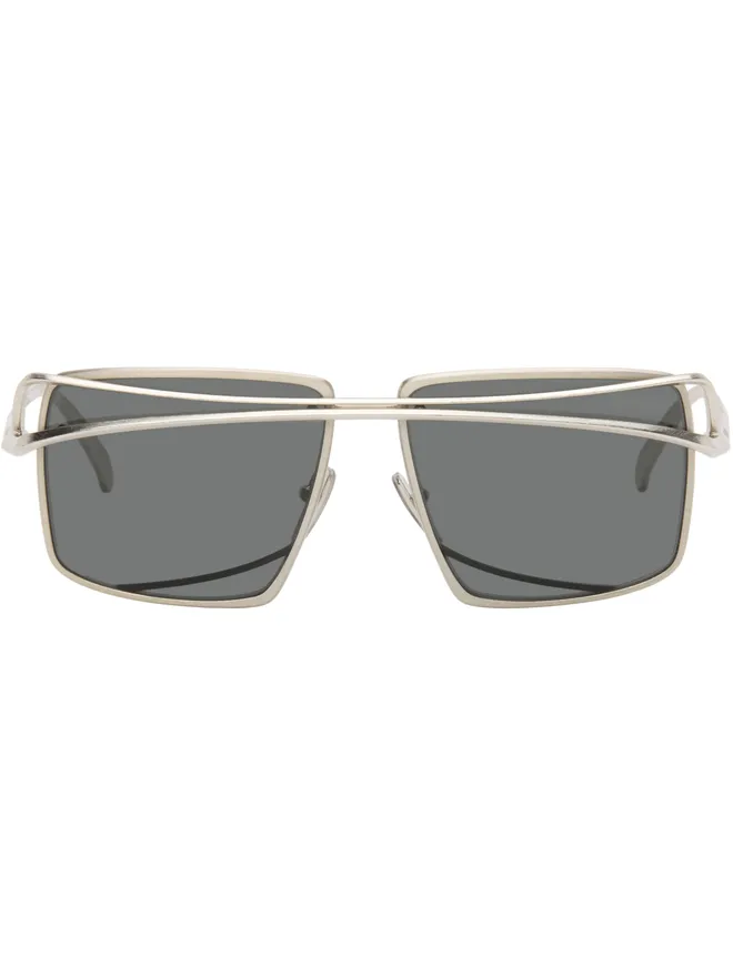 Prada Eyewear Prada Eyewear Metal スクエアサングラスの商品画像