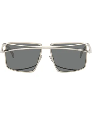 Prada Eyewear Metal スクエアサングラス - サムネイル1