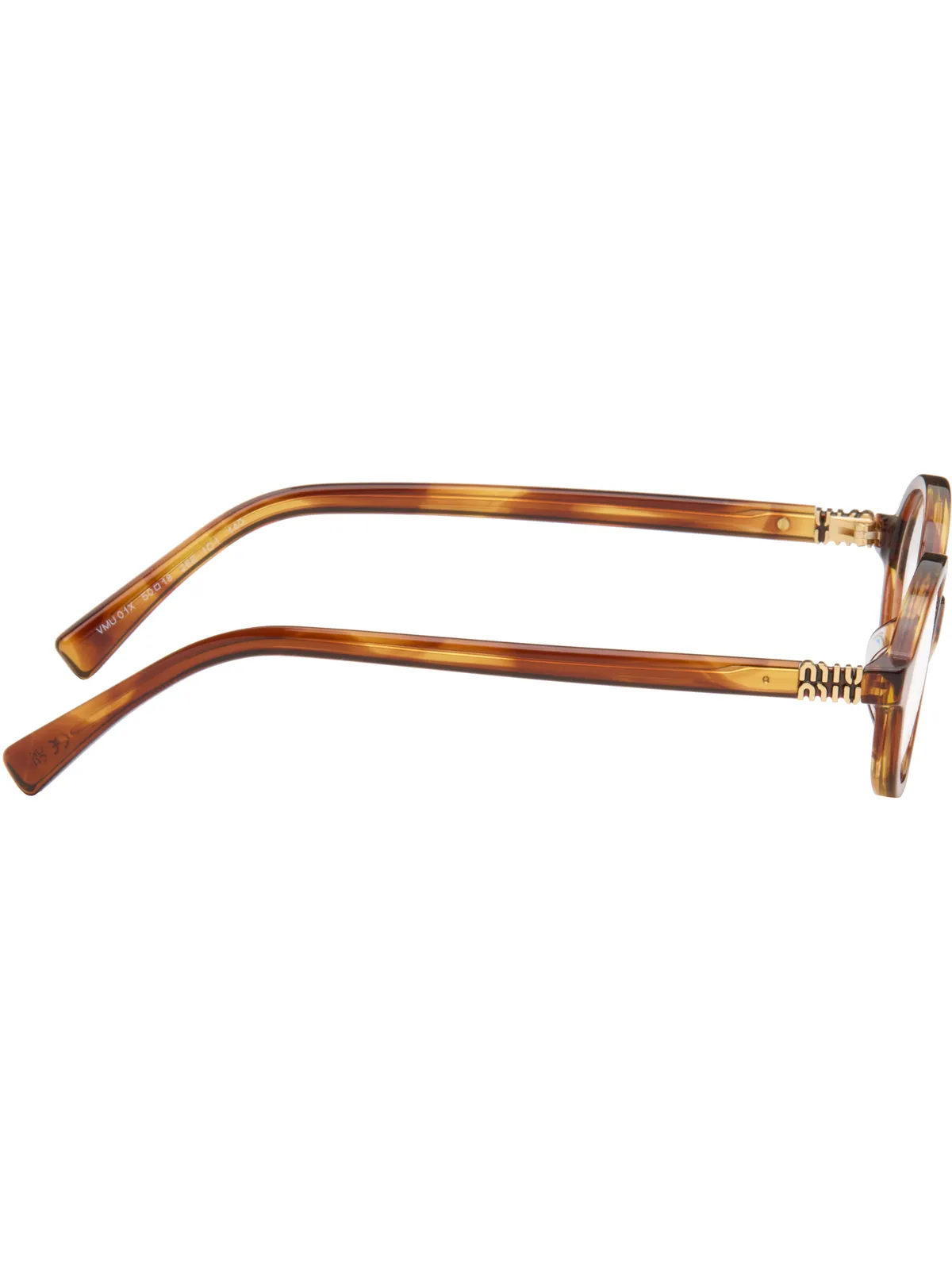 Miu Miu Eyewear 'Breaking the Rules' オーバルメガネ - 画像2