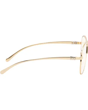 Miu Miu Eyewear Metal アビエイターメガネ - サムネイル2