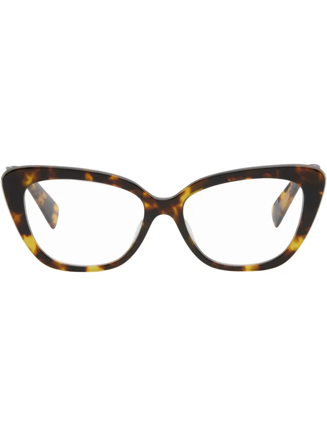 Miu Miu Eyewear Miu Miu Eyewear アセテート キャットアイサングラスの商品画像