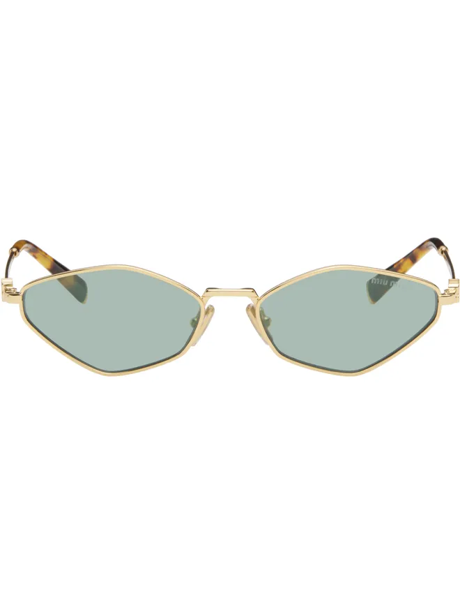 Miu Miu Eyewear Miu Miu Eyewear 'Miu Miu Logo' サングラスの商品画像