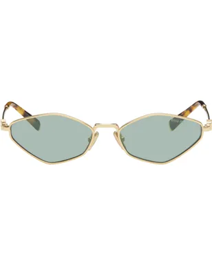Miu Miu Eyewear 'Miu Miu Logo' サングラス - サムネイル1