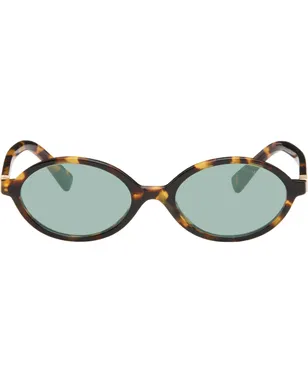 Miu Miu Eyewear 'Breaking the Rules' オーバルサングラス - サムネイル1