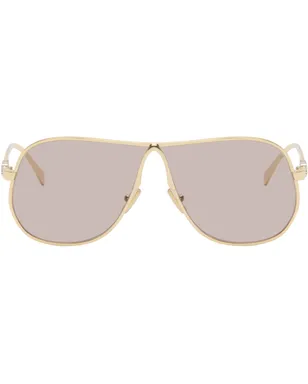 Miu Miu Eyewear Metal アビエイターサングラス - サムネイル1