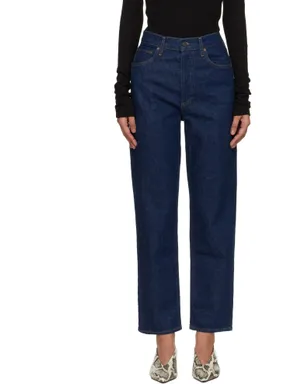 AGOLDE 90's Pinch Waist Comfort ストレッチ クロップドジーンズ - サムネイル1