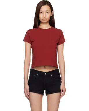 AGOLDE Adine シュランケン Tシャツ - サムネイル1