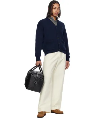 Polo Ralph Lauren スムースレザー ダッフルバッグ - サムネイル4