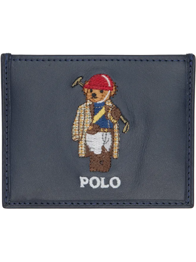 Polo Ralph Lauren Polo Ralph Lauren Polo ベア レザー カードケースの商品画像