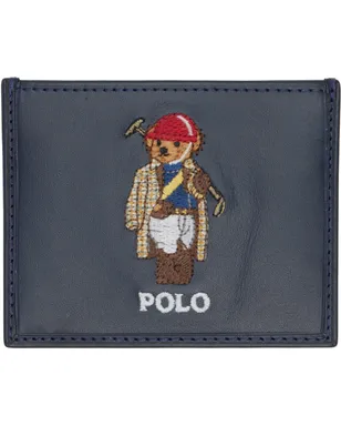 Polo Ralph Lauren Polo ベア レザー カードケース - サムネイル1