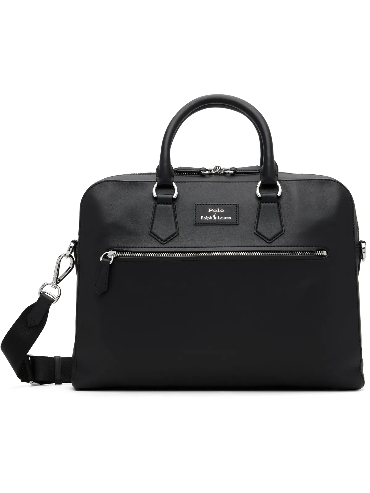 Polo Ralph Lauren Commuter スムースレザー ブリーフケース - 画像1