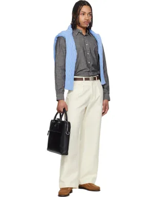 Polo Ralph Lauren Commuter スムースレザー ブリーフケース - サムネイル4