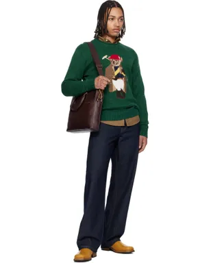 Polo Ralph Lauren Commuter ペブルレザー ブリーフケース - サムネイル4