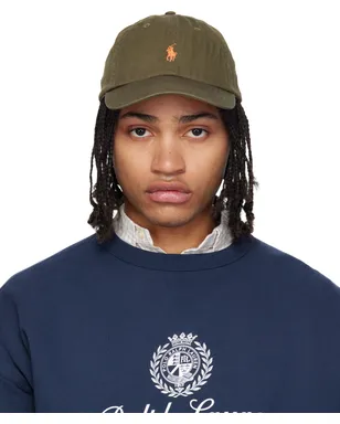 Polo Ralph Lauren 'The Iconic' コットン チノ ベースボールキャップ - サムネイル1