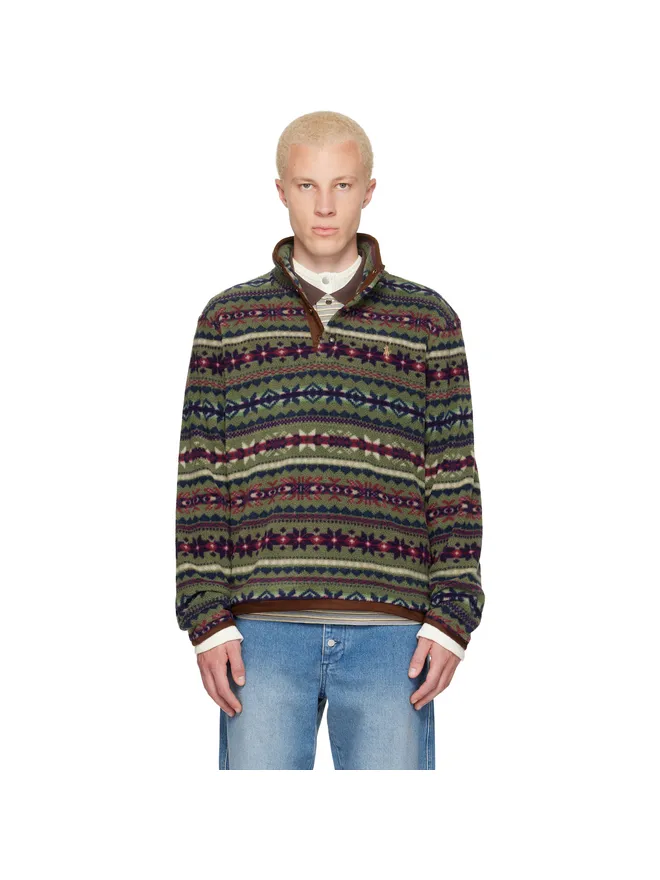 Polo Ralph Lauren Polo Ralph Lauren Patterned Fleece プルオーバーの商品画像