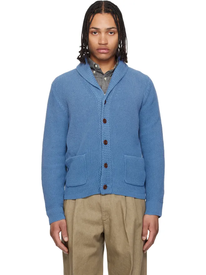 Polo Ralph Lauren Polo Ralph Lauren コットン ショールカラー カーディガンの商品画像