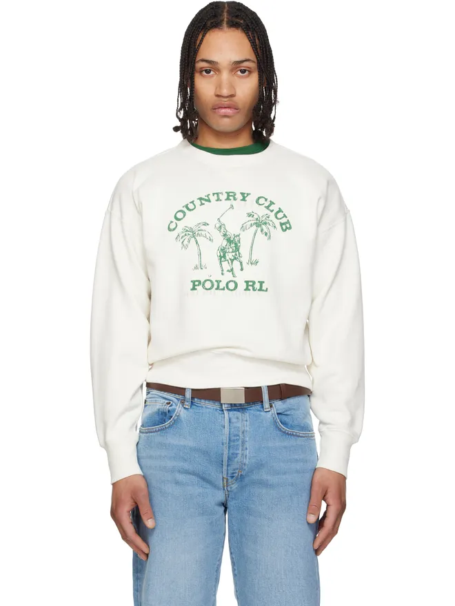Polo Ralph Lauren Polo Ralph Lauren Vintage Fit フリース グラフィック スウェットシャツの商品画像