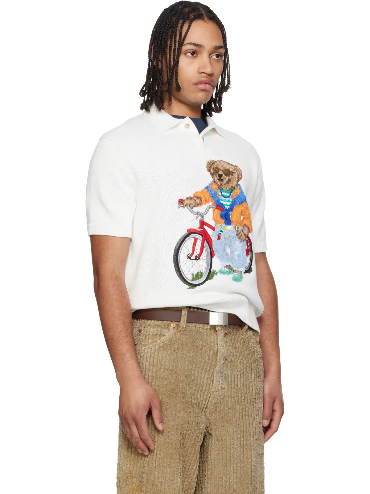 Polo Ralph Lauren コットン 半袖ニットポロシャツ - 画像2
