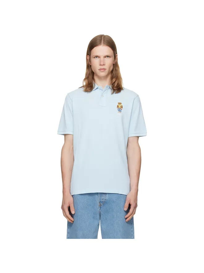 Polo Ralph Lauren Polo Ralph Lauren Polo ベア クラシックフィット メッシュ ポロシャツの商品画像