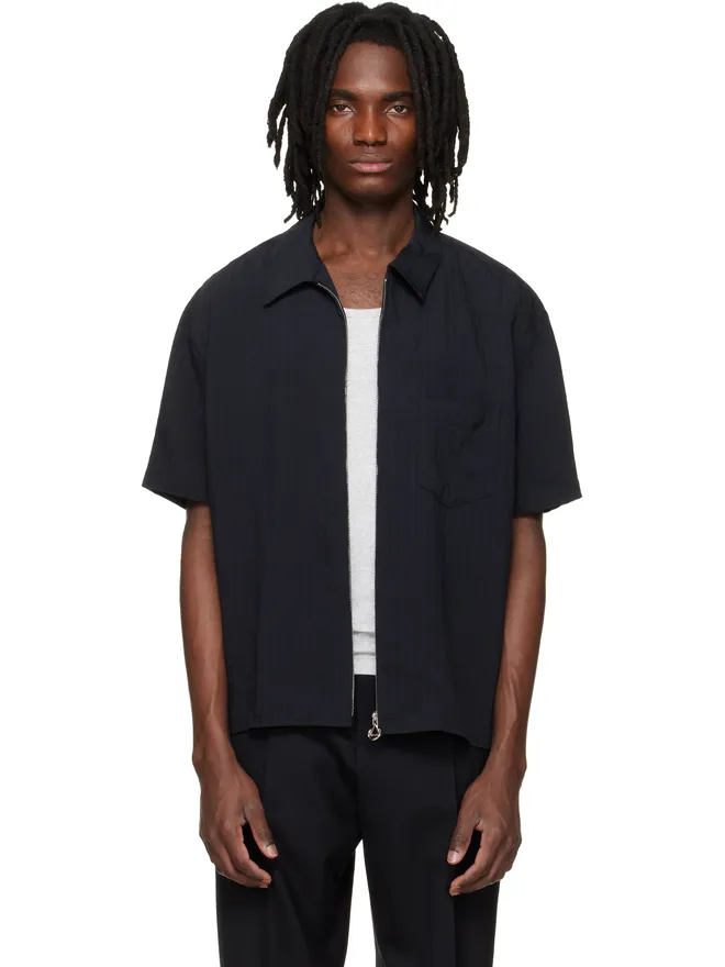 Solid Homme Solid Homme ジップアップ シャツの商品画像