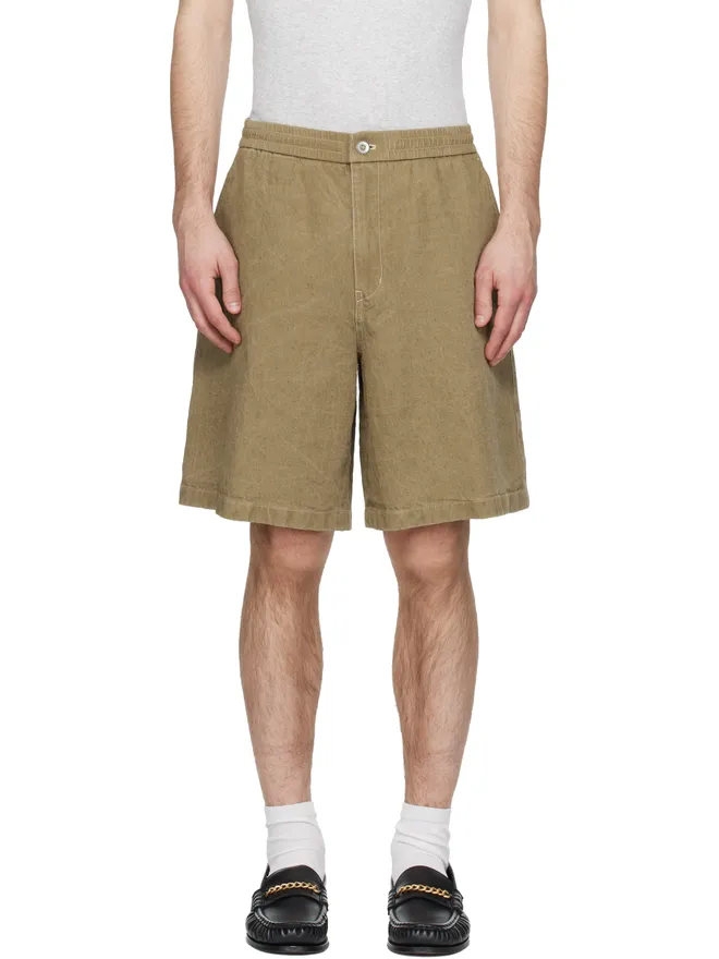 Solid Homme Solid Homme リネン ショートパンツの商品画像