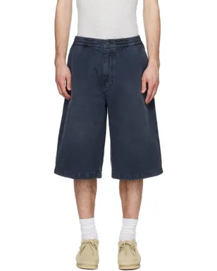 Solid Homme フェード デニムショートパンツ - サムネイル1